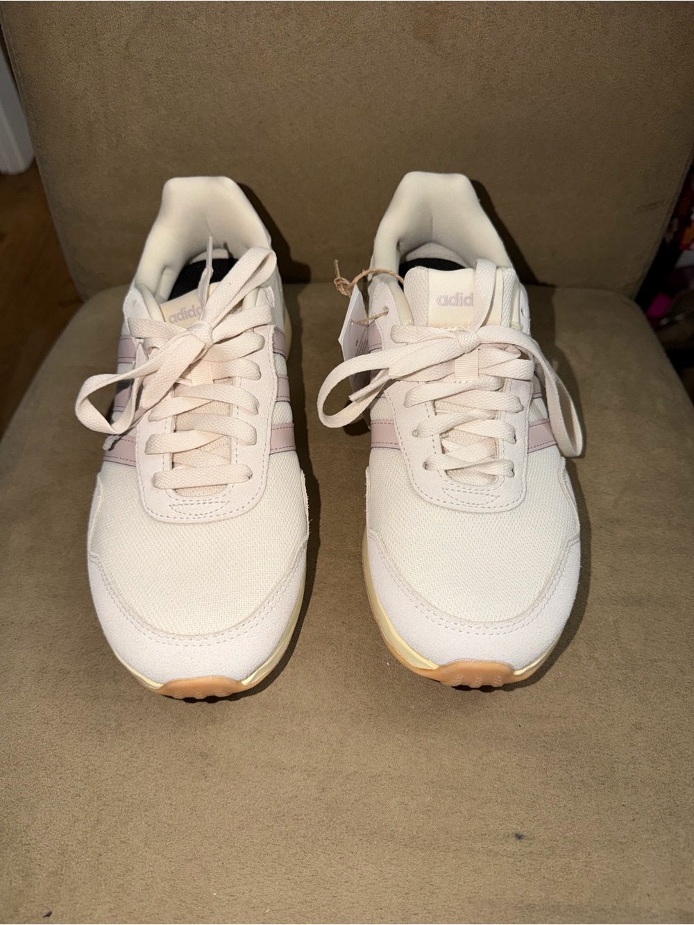 adidas Women's Light Pink Everyday Sneakers